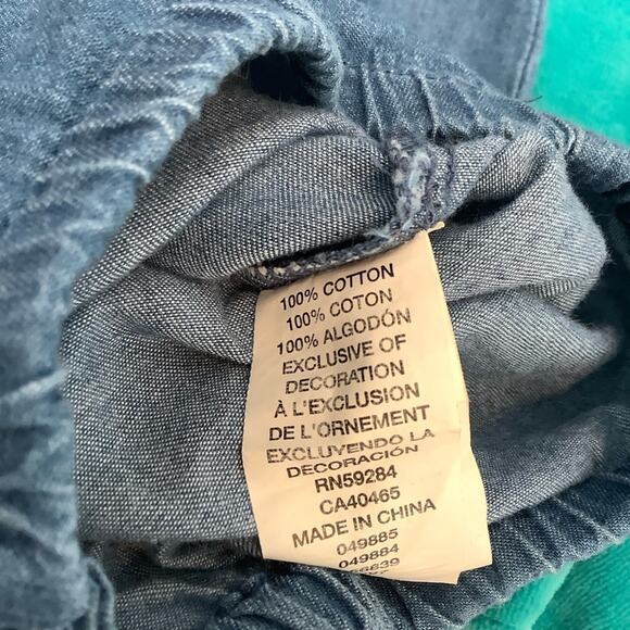 The Children’s Place Chambray Romper Size 3T - Picture 6 of 6